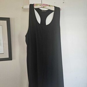 Black Sleeveless Tank Top